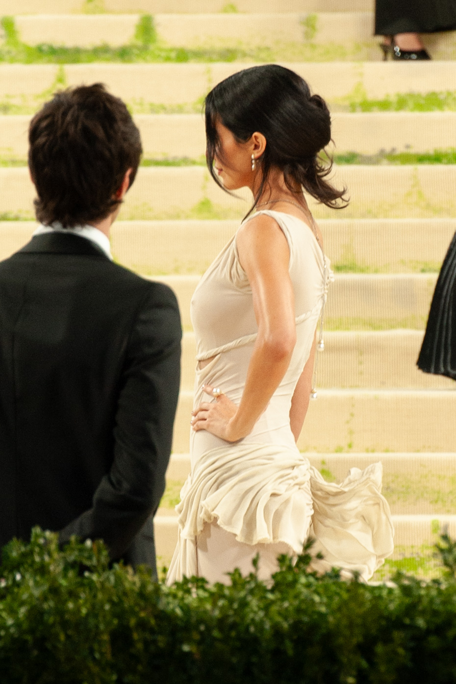 Kendall Jenner at the 2026 Met Gala in a sculptural white GapStudio gown